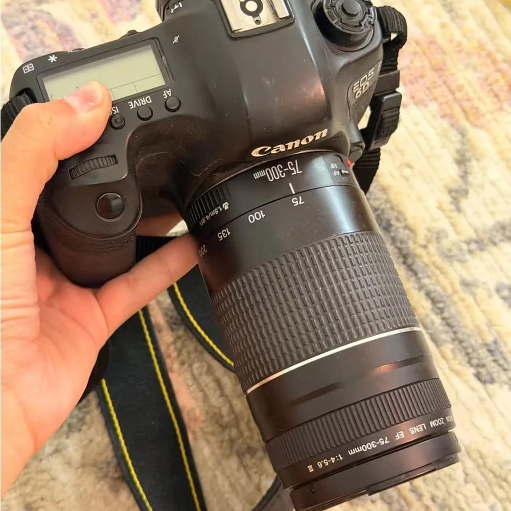 Canon EOS 6D DSLR Camera Body - Black